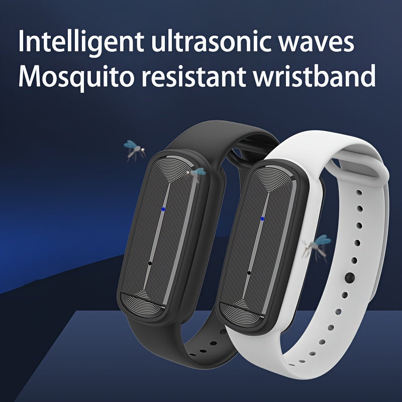 Soundwave mosquito repellent wristband